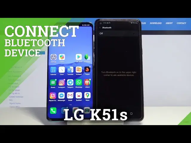 'Video thumbnail for How to Connect LG K51s with device via Bluetooth – Bluetooth Connection Settings'
