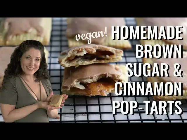 Video thumbnail for Brown Sugar and Cinnamon Pop Tarts: Homemade & Vegan