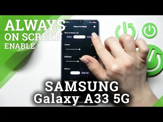 Video thumbnail for How to Customize Always on Display in SAMSUNG Galaxy A33 – Find AoD Customization Options