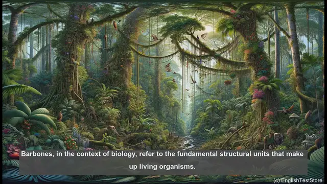 Video thumbnail for Barbone in biology