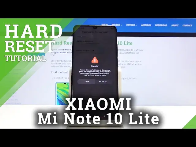 Video thumbnail for How to Hard Reset Xiaomi Mi Note 10 Lite - Remove All Data