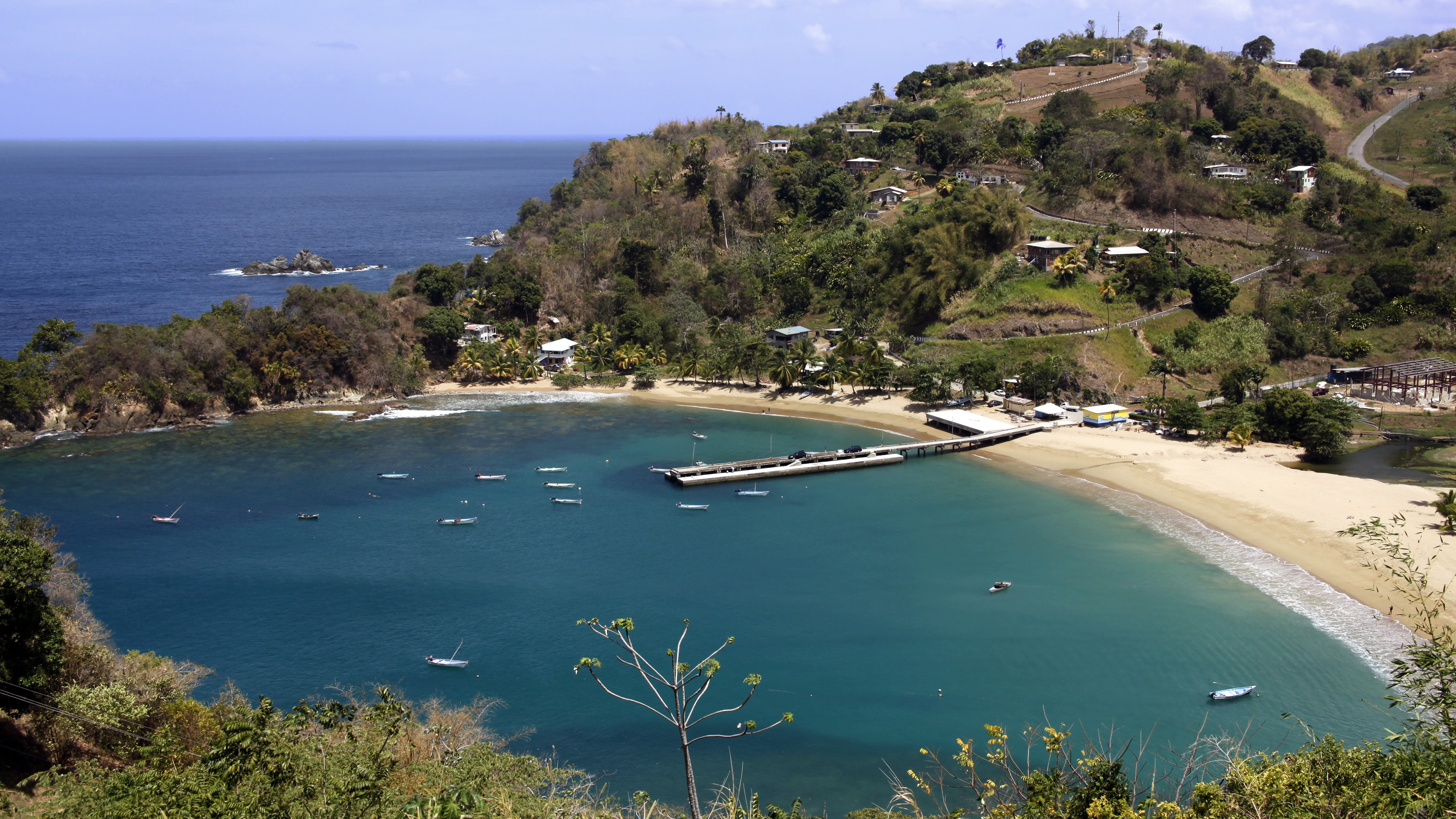 Video thumbnail for Traumhaft schöne karibische Küste von Tobago