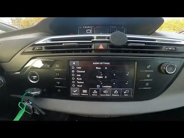 Video thumbnail for How to Find and Manage Sound Settings in Citroen C4 Picasso II (2013–2018) Customize Sound Settings