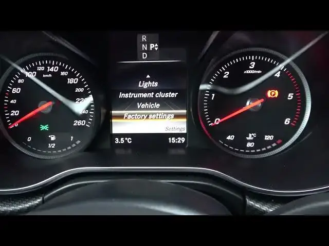 'Video thumbnail for How to Perform Factory Reset via Speedometer Display in Mercedes V Class W447 (2014 - now)'