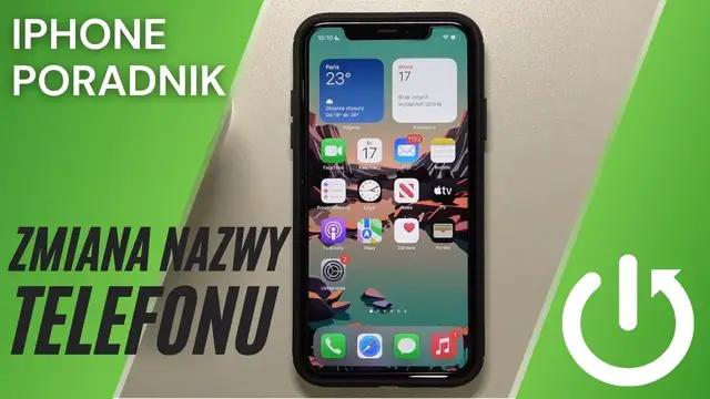 Video thumbnail for Jak zmienić nazwę iPhone?