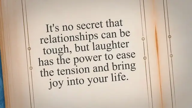 Video thumbnail for Tickle His Funny Bone: The Power of Jokes and Quotes in Building a Stronger Relationship