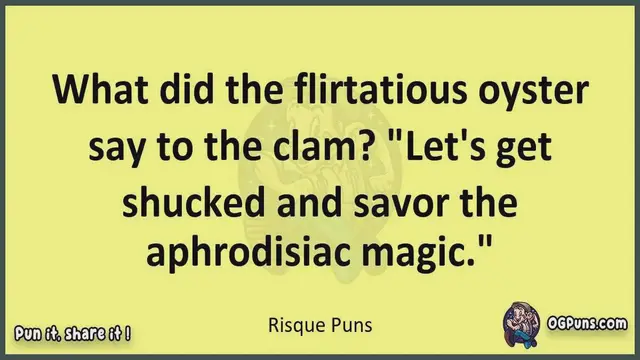 Video thumbnail for Risque - Jokes, Puns, Wordplays, and Laughter