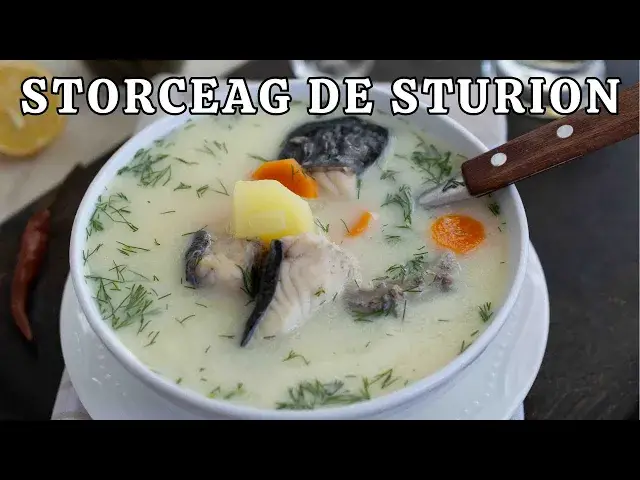 Video thumbnail for 🦈 Storceag de STURION ca la Sfântu Gheorghe - rețeta de ciorbă pescărească ca în Delta Dunării