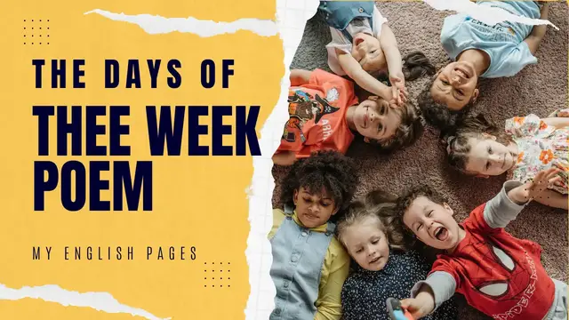 Video thumbnail for Learn the Days of the Week with a Fun Poem | English Language Learning