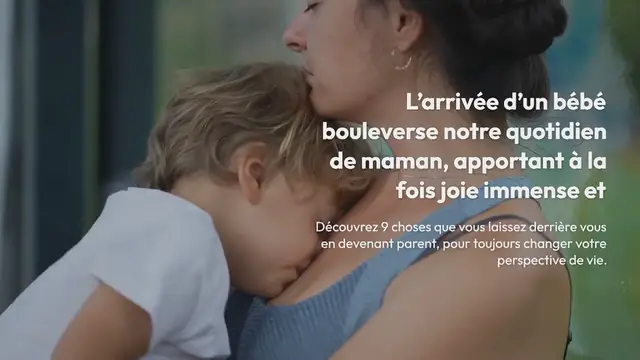 Video thumbnail for Les 9 choses que j’ai laissées derrière depuis l’arrivée de bébé