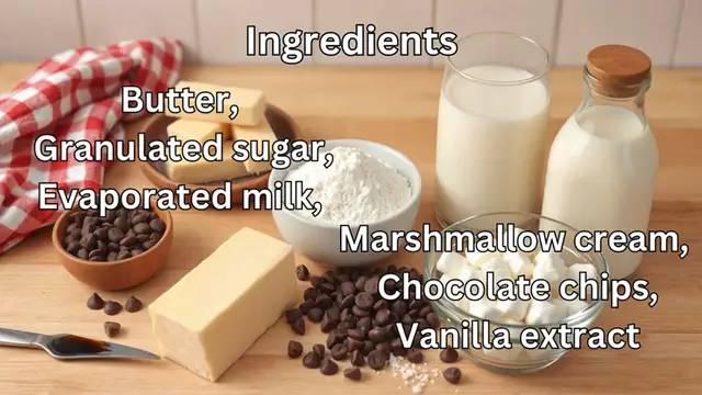 Video thumbnail for marshmallow cream fudge