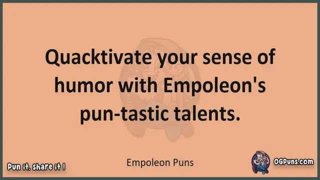 Video thumbnail for Empoleon - Jokes, Puns, Wordplays, and Laughter