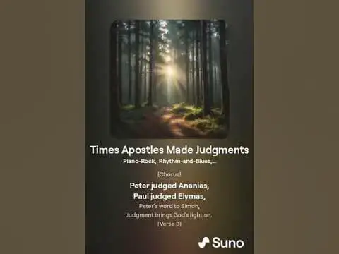 Video thumbnail for Apostles' Judgments in Song | Biblical Truths Revealed
