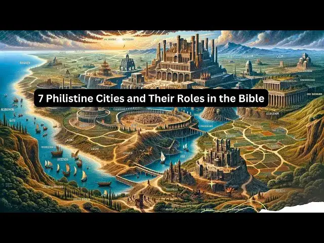 Video thumbnail for 7 Philistine Cities and Their Roles in the Bible