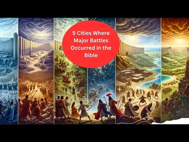 Video thumbnail for 5 Cities Where Major Battles Occurred in the Bible
