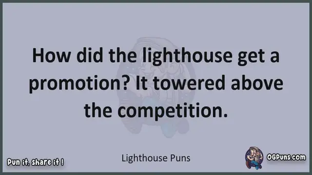 Video thumbnail for Lighthouse - Jokes, Puns, Wordplays, and Laughter