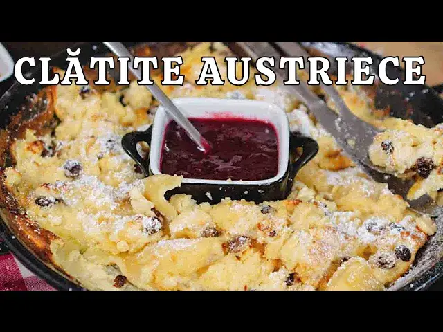Video thumbnail for Clătite cu stafide LA CUPTOR - rețeta de clătite austrice Kaiserschmarren