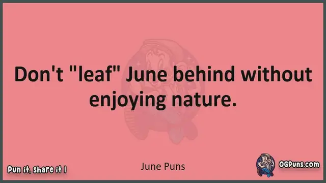 Video thumbnail for June - Jokes, Puns, Wordplays, and Laughter