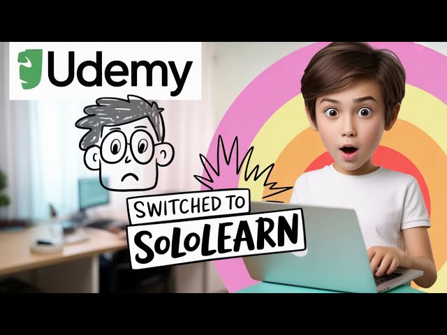 Video thumbnail for Why I Ditched Udemy and Switched to SoloLearn?? FREE & Fun Coding Practice!