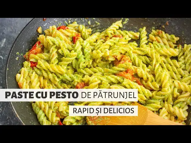 Video thumbnail for Paste cu pesto de pătrunjel | Bucate Aromate
