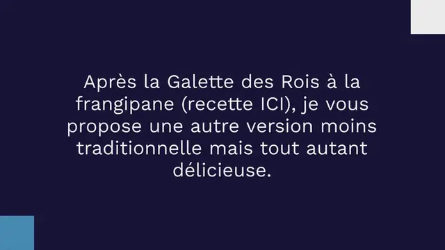 Video thumbnail for GALETTE DES ROIS PISTACHE, KIRSCH ET CERISES AMARENA