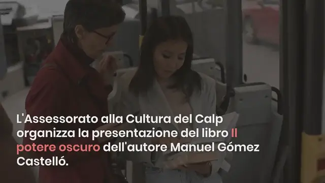 Video thumbnail for Presentazione del libro 'Il Potere Oscuro' di Manuel Gómez Castelló presso la Casa della Cultura di Calp: