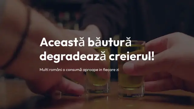Video thumbnail for Această băutură degradează creierul! Multi români o consumă aproape in fiecare zi