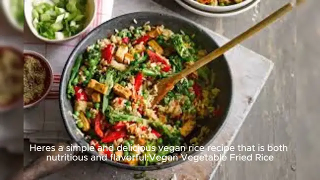 Video thumbnail for Vegan Rice