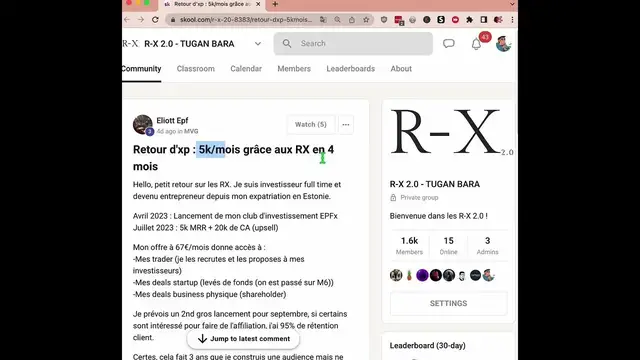 Video thumbnail for Tugan RX : 5K !
