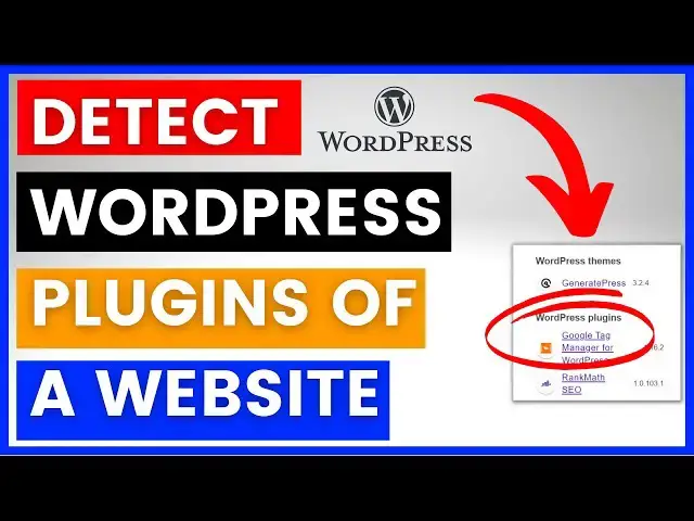 Video thumbnail for How To Find Out What WordPress Plugins A Website Are Using? [in 2023]