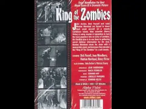 'Video thumbnail for KING OF THE ZOMBIES 1941 HORROR/COMEDY'