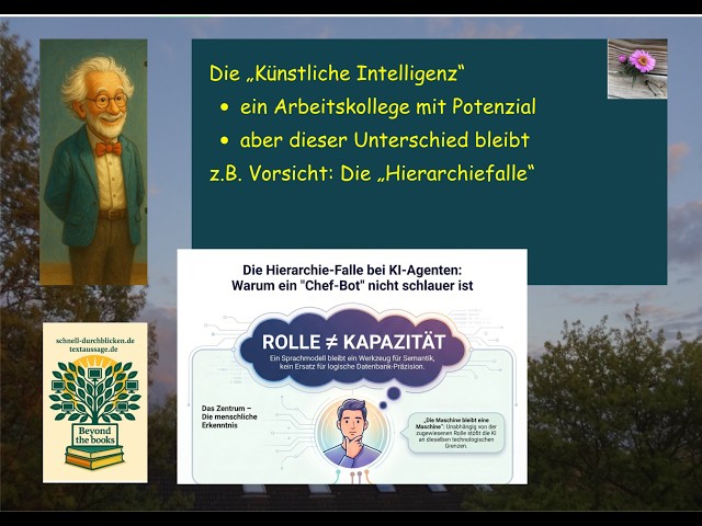 Video thumbnail for Die KI-Hierarchie-Falle: Warum ein „Chef-Bot“ auch nicht schlauer ist