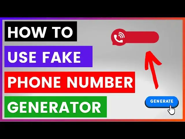 Video thumbnail for How To Use Fake Phone Number Generator To Come Up With Fake Phone Numbers? [in 2025]