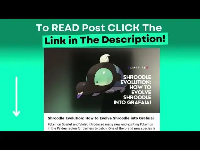 Video thumbnail for Shroodle Evolution: How to Evolve Shroodle into Grafaiai