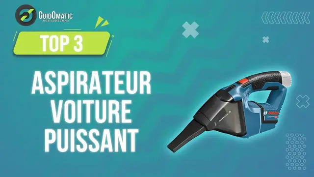 Video thumbnail for ⭐️ TOP 3 : ASPIRATEUR VOITURE PUISSANT 2023