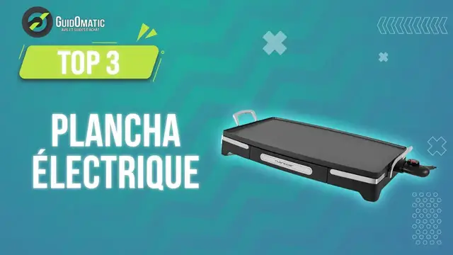 Video thumbnail for ⭐️ TOP 3 : PLANCHA ELECTRIQUE 2023