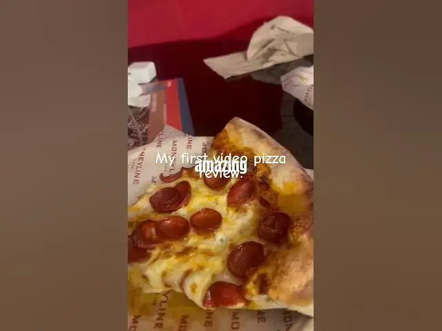 'Video thumbnail for My first video #pizza review. This is from #MoneyLinePizza at #Aria #LasVegas. ￼'