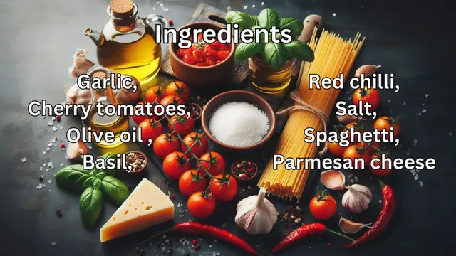 Video thumbnail for cherry tomato pasta