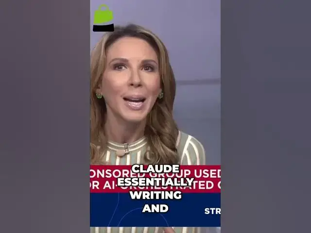 'Video thumbnail for AI Cyberattack: Anthropic's Claude Orchestrated Global Espionage #shorts'