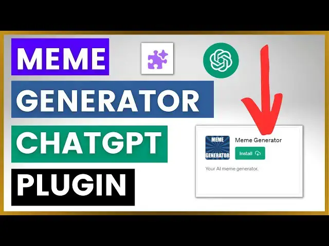 Video thumbnail for How To Use Meme Generator ChatGPT Plugin?