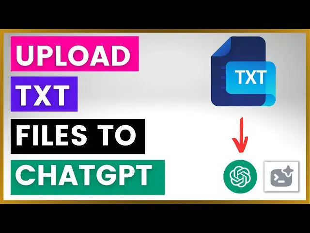Video thumbnail for How To Upload TXT Files To ChatGPT?
