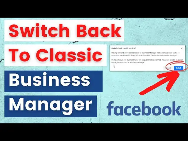 Video thumbnail for How To Switch Back To Classic Facebook Business Manager? [in 2025]