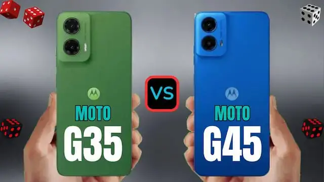 Video thumbnail for Moto G35 vs Moto G45