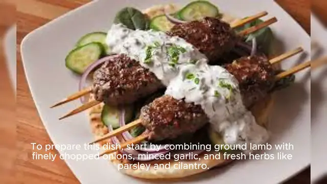 Video thumbnail for Spicy Lamb Kofta Recipe