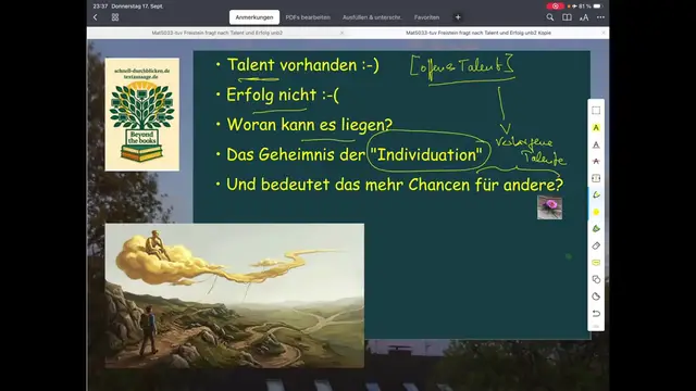 Video thumbnail for Talent ist da -aber nicht der Erfolg: Mögliche Ursachen schaffen Chancen für "verborgene Talente"ber nicht der Erfolg_ Mögliche Ursachen schaffen Chancen für _verborgene Talente_