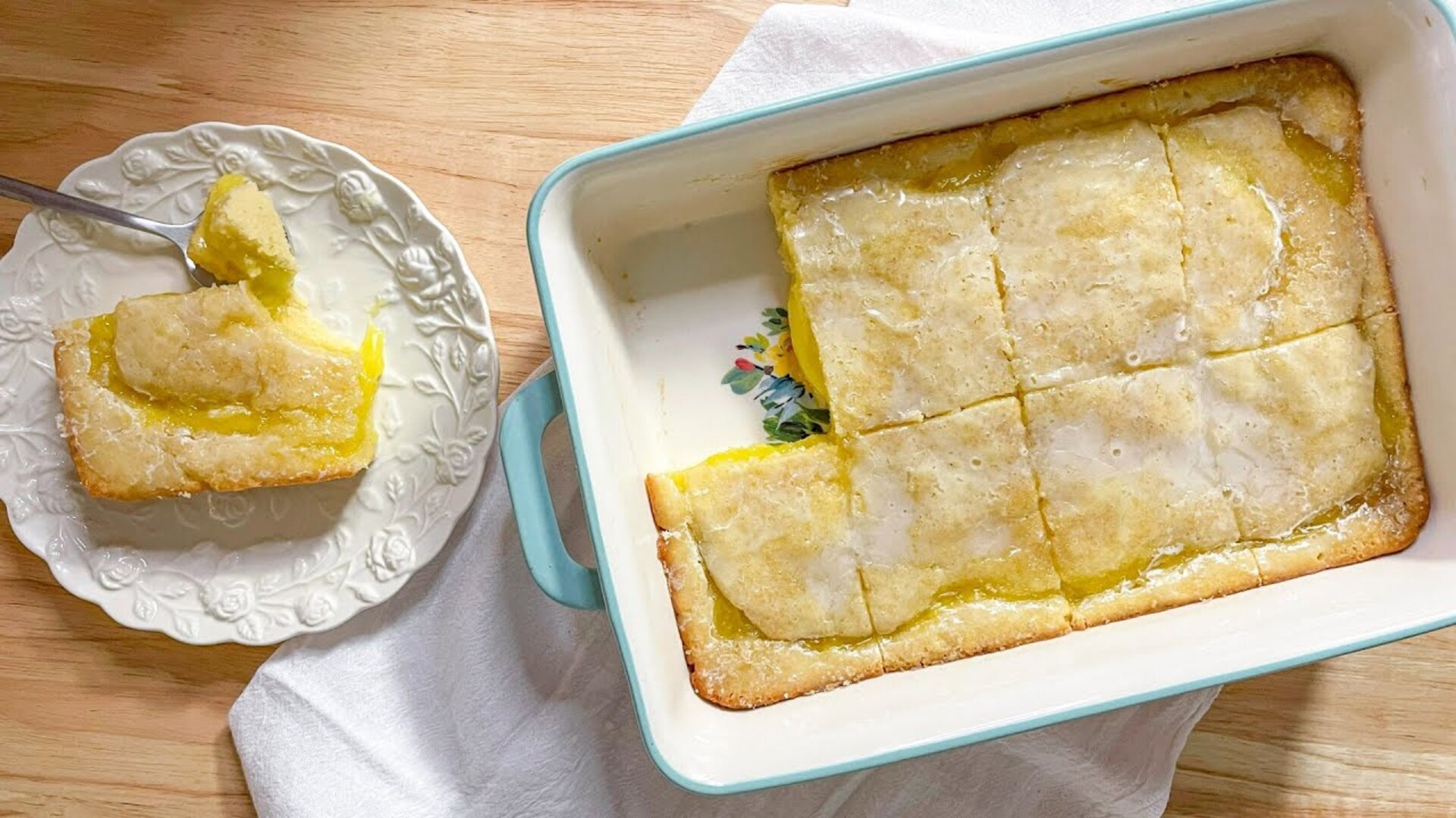 Video thumbnail for Lemony Dream Omaha Cake Recipe