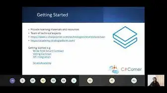 Video thumbnail for Getting Started with Stratis Blockchain Webinar