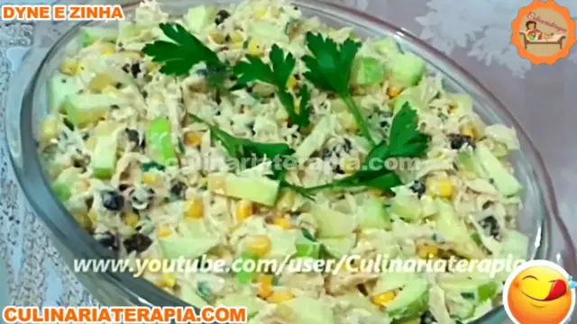 Video thumbnail for Receita de Saboroso Salpicão de Frango Fácil e Rápido Ensinado por Especialista da Culinária