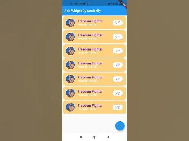 Video thumbnail for Add dynamic widgets listview