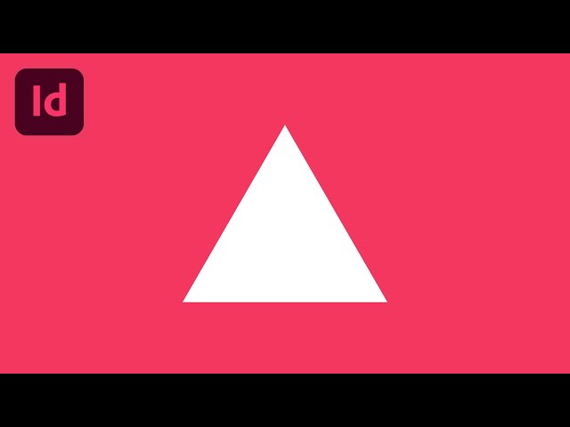 Video thumbnail for How to Make a Triangle - InDesign Tutorial for Beginners